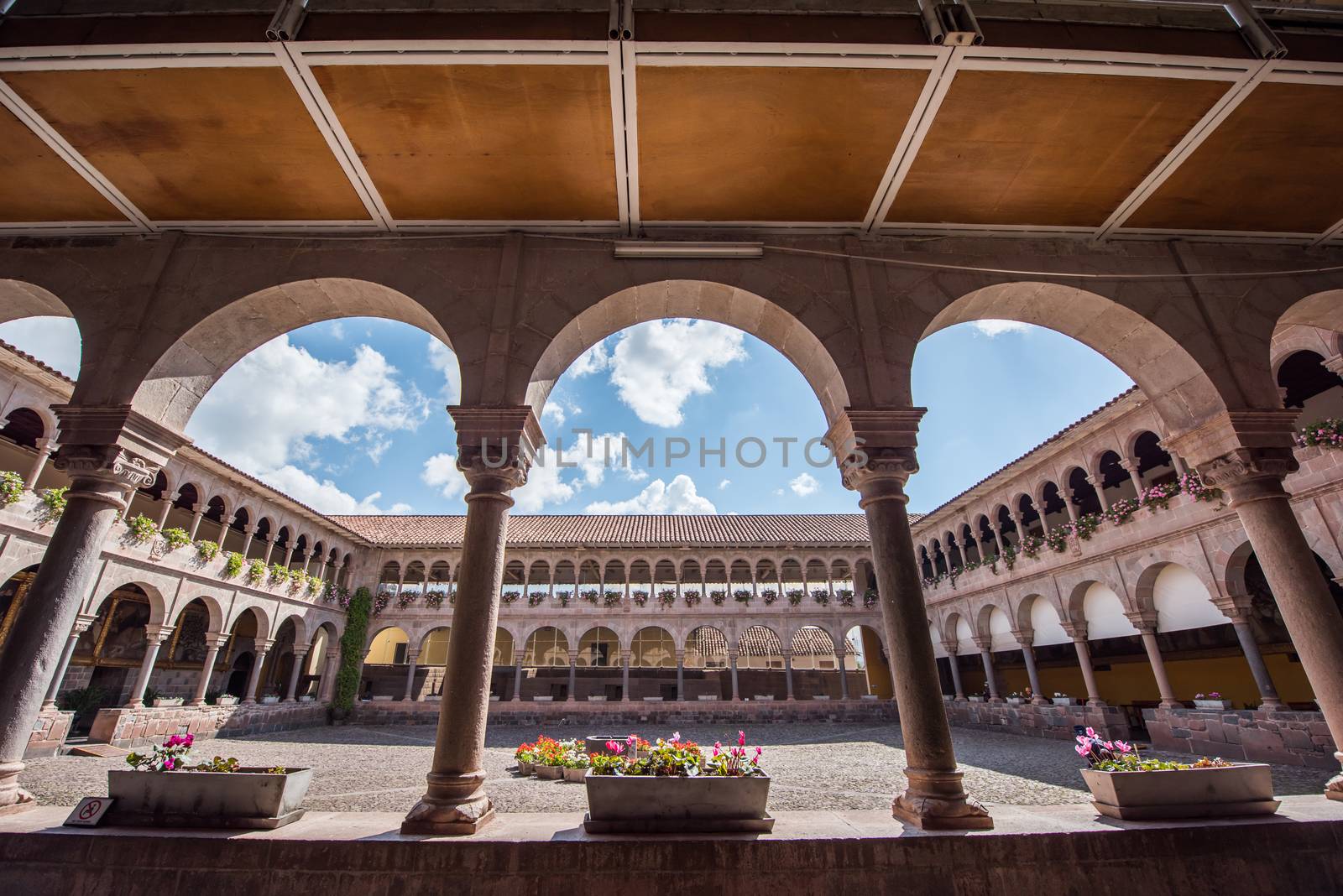 Church of Santo Domingo, Coricancha,Cusco, Peru,Build on ruins of Incan Temple. by rayints