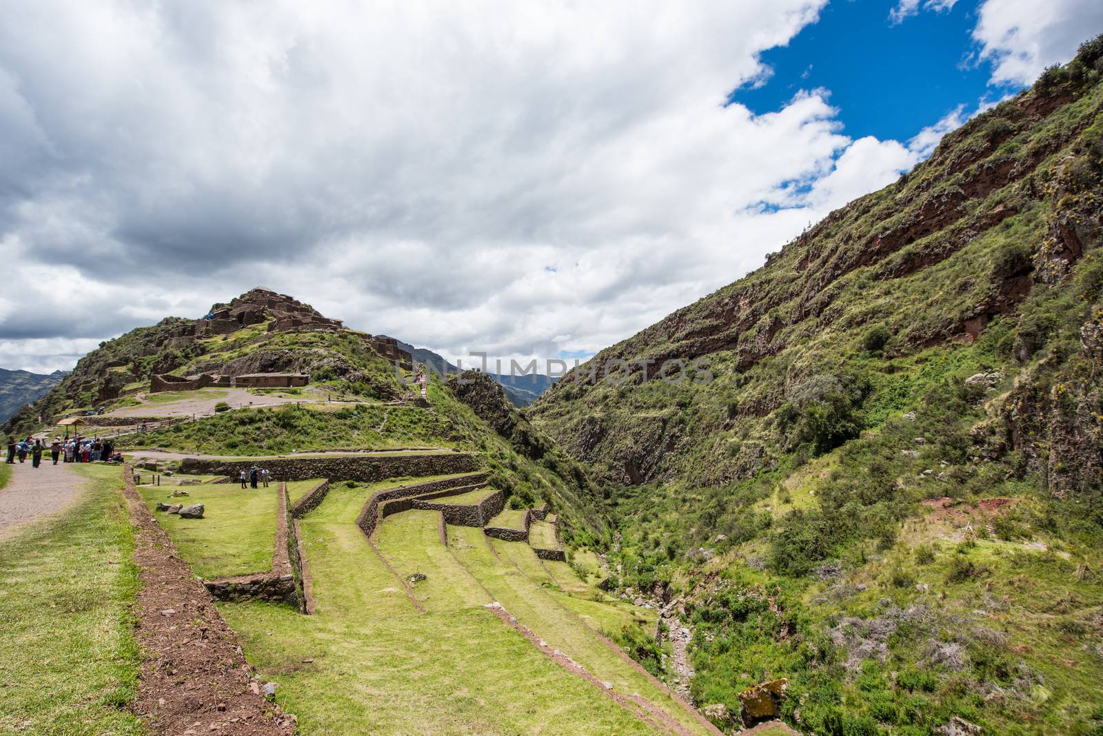 The Sacred Valley and the Inca ruins of Pisac