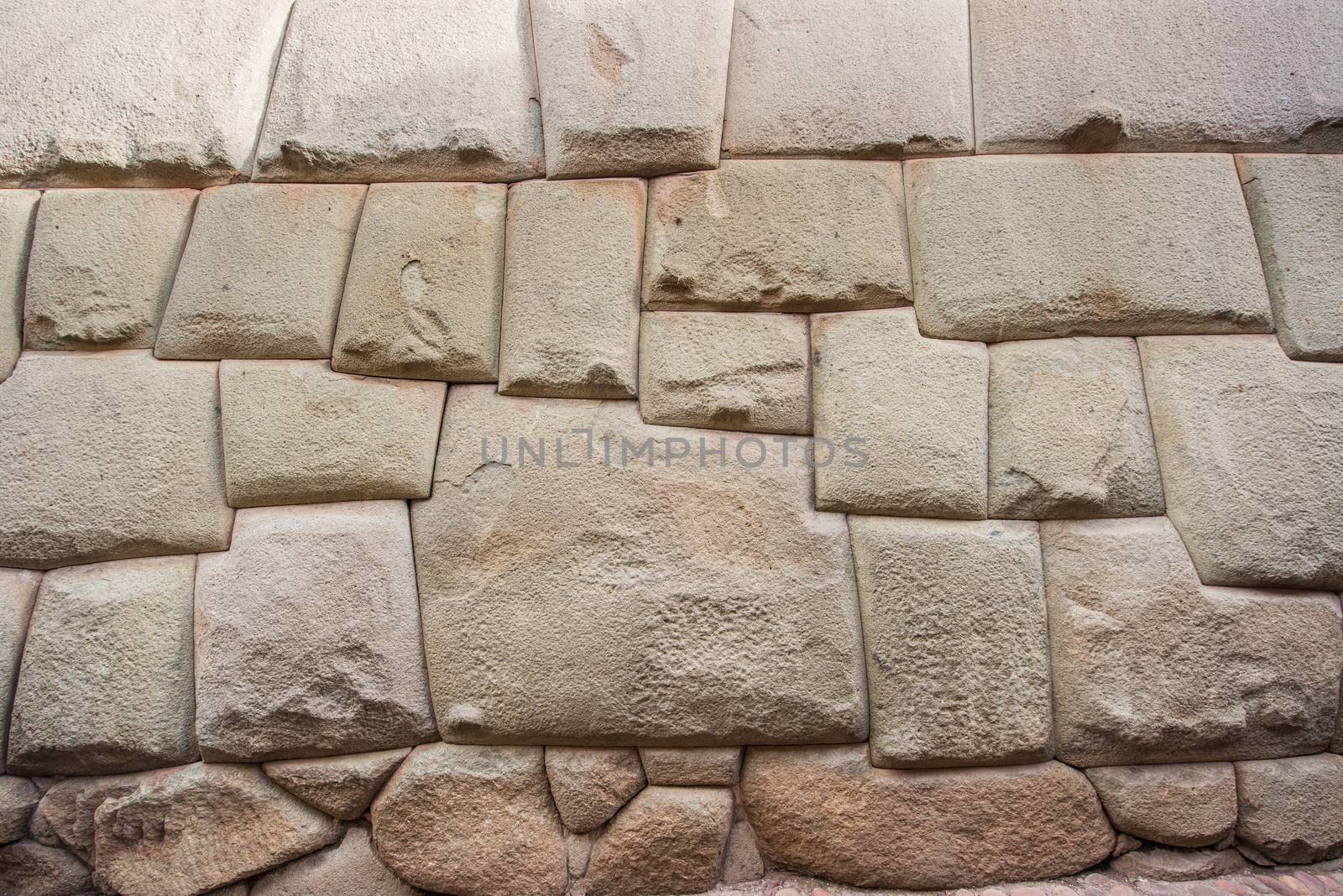 Inca Stone of 12 Angles in Cuzco Peru by rayints