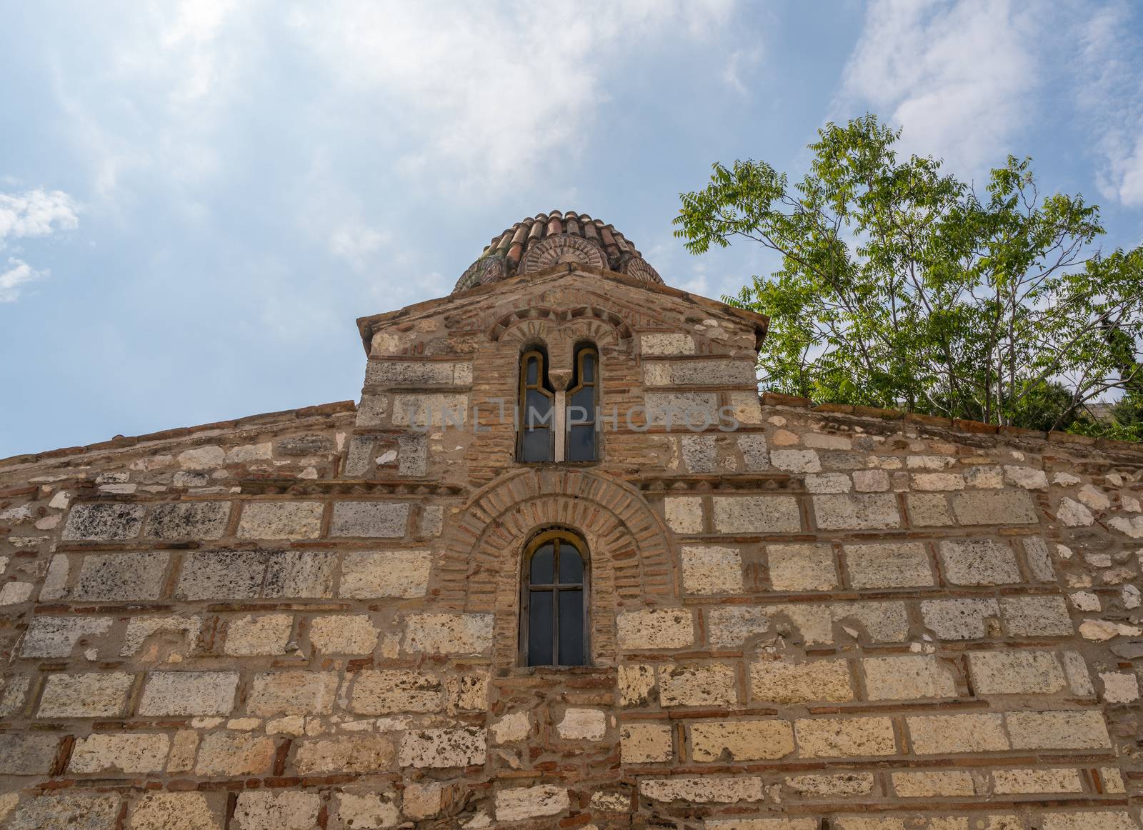 St Simeon church in ancient district of Anafiotika in Athens just below the Acropolis