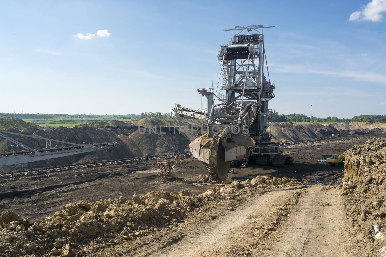 Big Machin - Coal Mining Mine Excavator. Kolubara, Lazarevac, Serbia