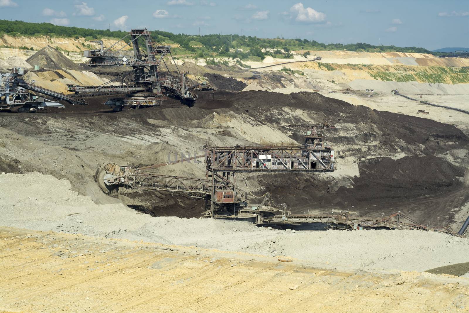 Big Machin - Coal Mining Mine Excavator. Kolubara, Lazarevac, Serbia