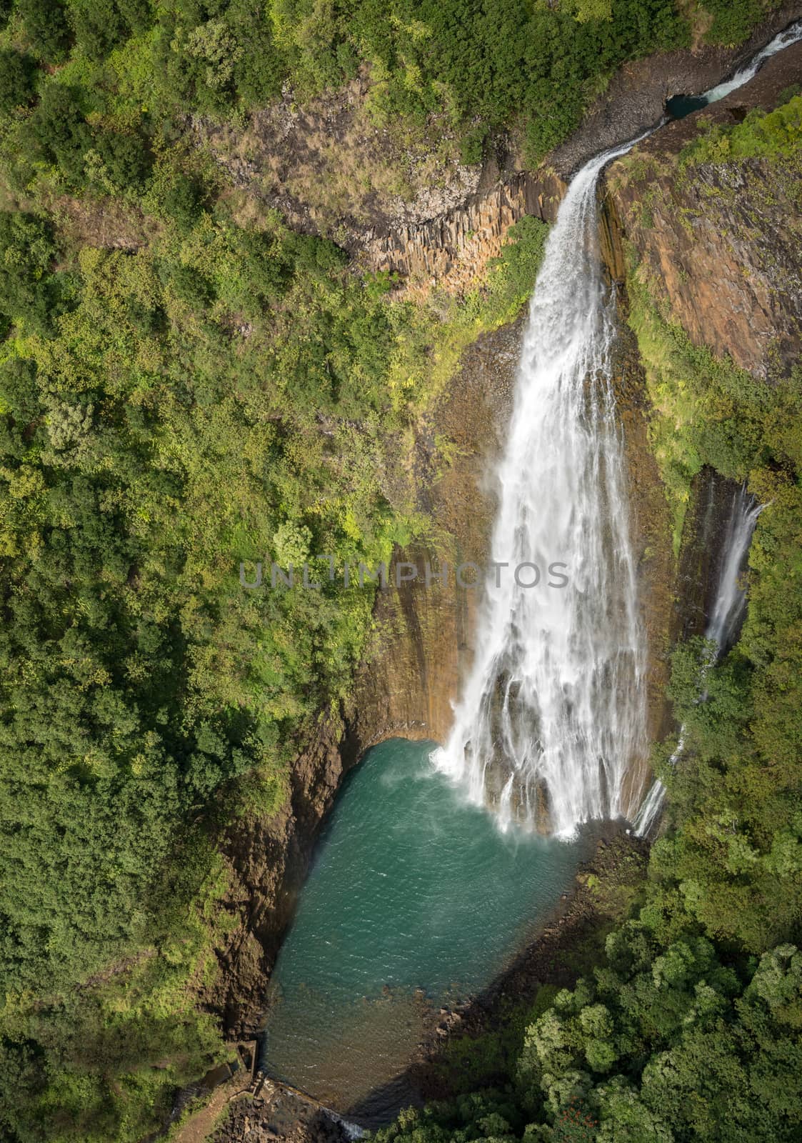 Garden Island of Kauai from helicopter tour by steheap