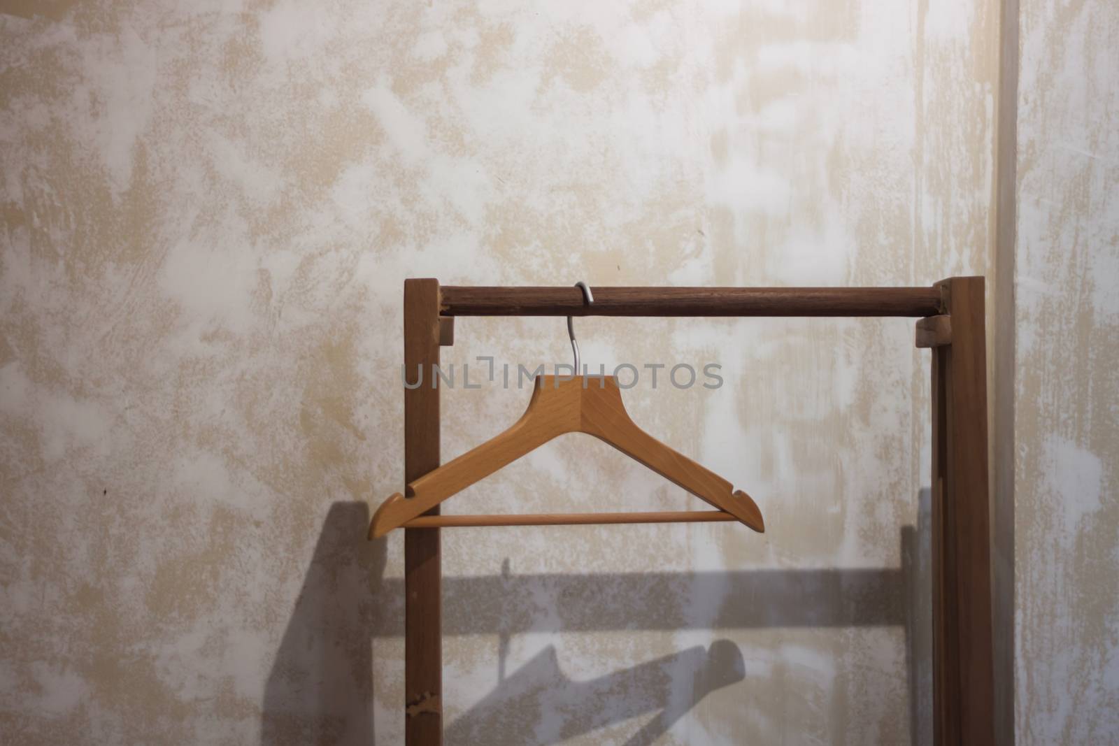 Wooden hanging decorated in coffee shop by punsayaporn