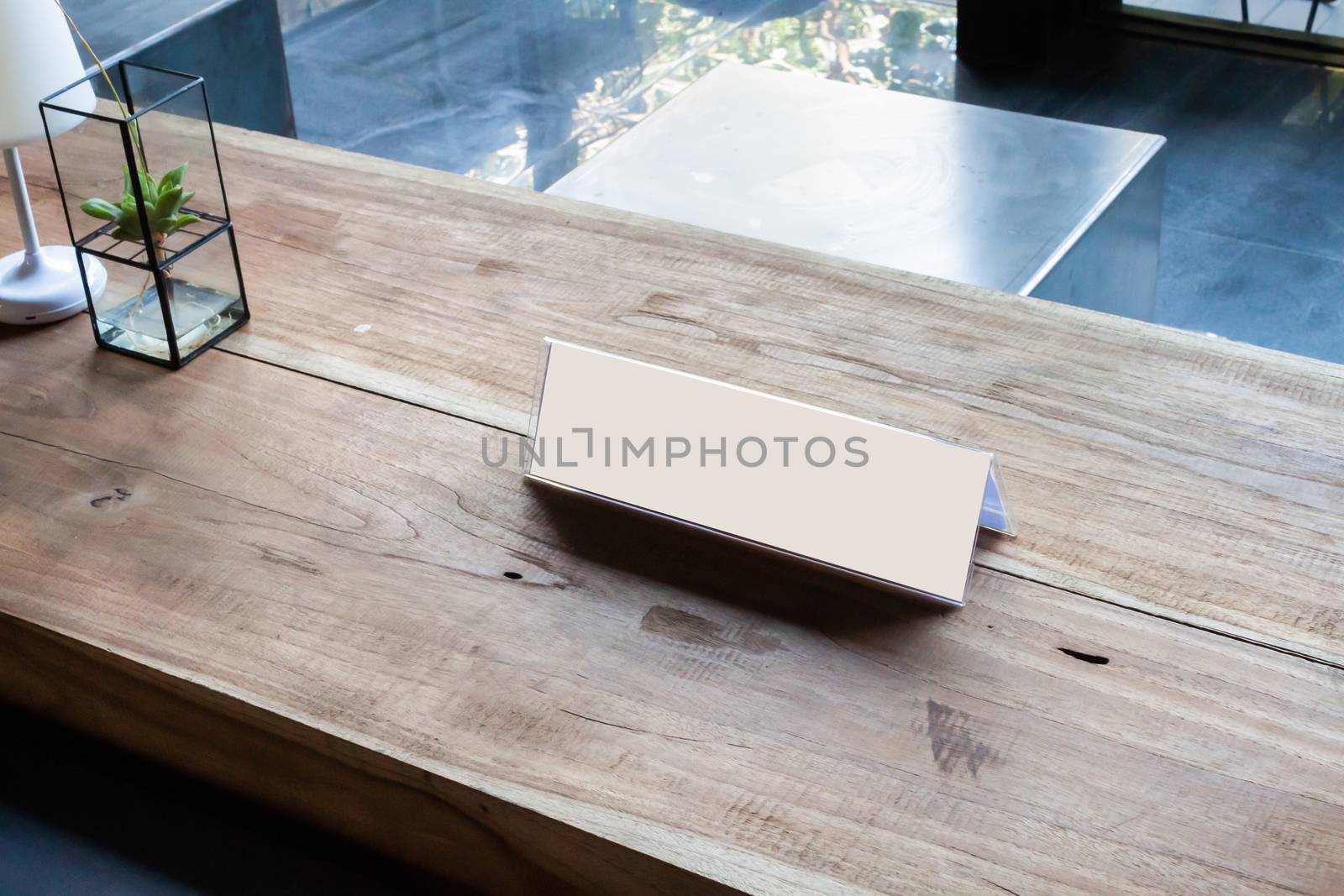 Element decorated in coffee shop, stock photo