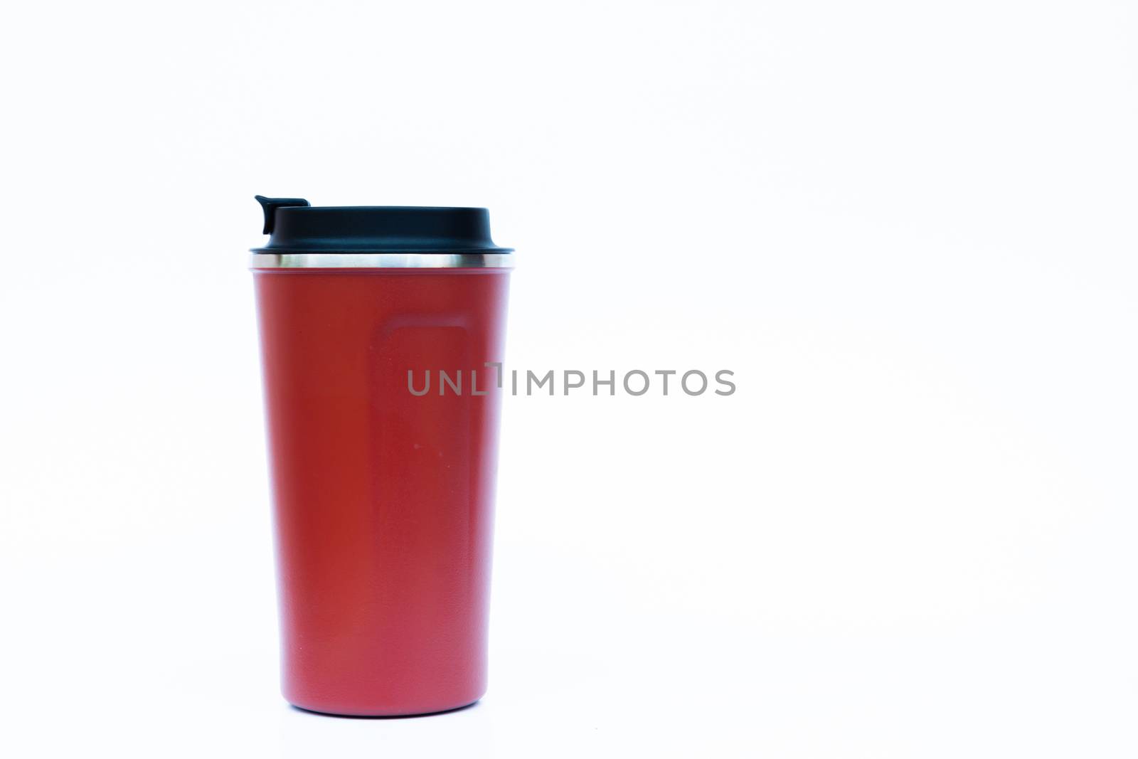 Tumbler isolated on white background by punsayaporn