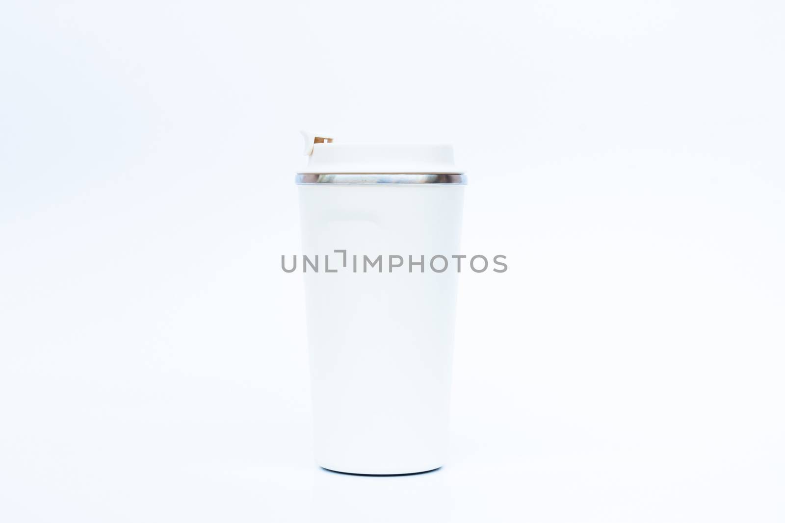 Tumbler isolated on white background by punsayaporn