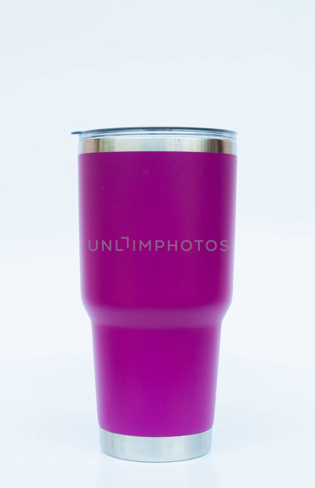 Tumbler isolated on white background by punsayaporn