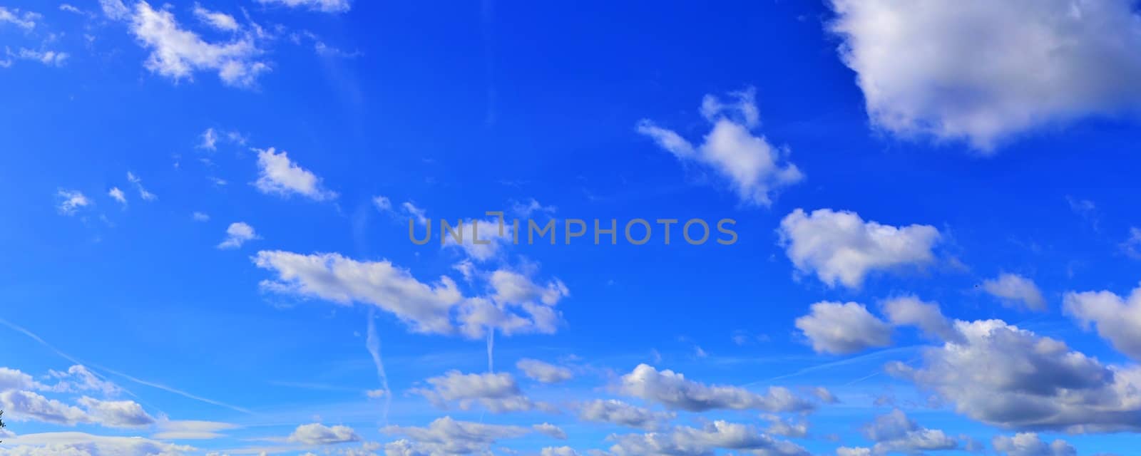 Stunning colorful sky panorama showing beautiful cloud formation by MP_foto71