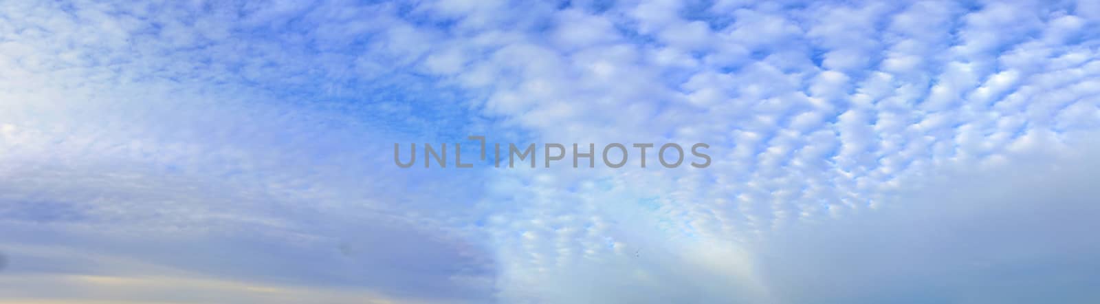 Stunning colorful sky panorama showing beautiful cloud formation by MP_foto71