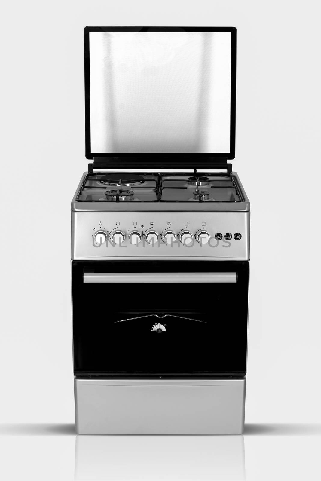 oven over white background by A_Karim