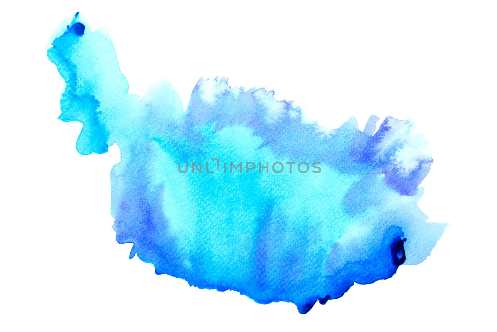 Abstract water colorful painting. Pastel color illustration concept.