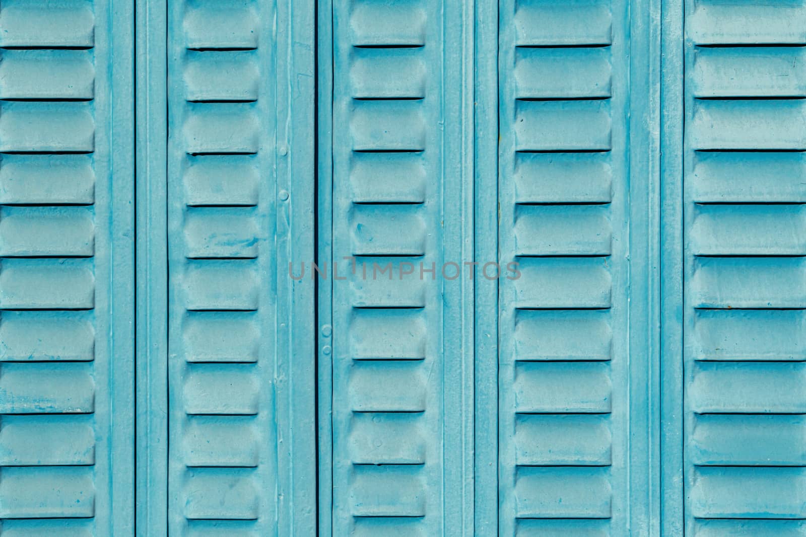 Blue steel door texture background aged and crack