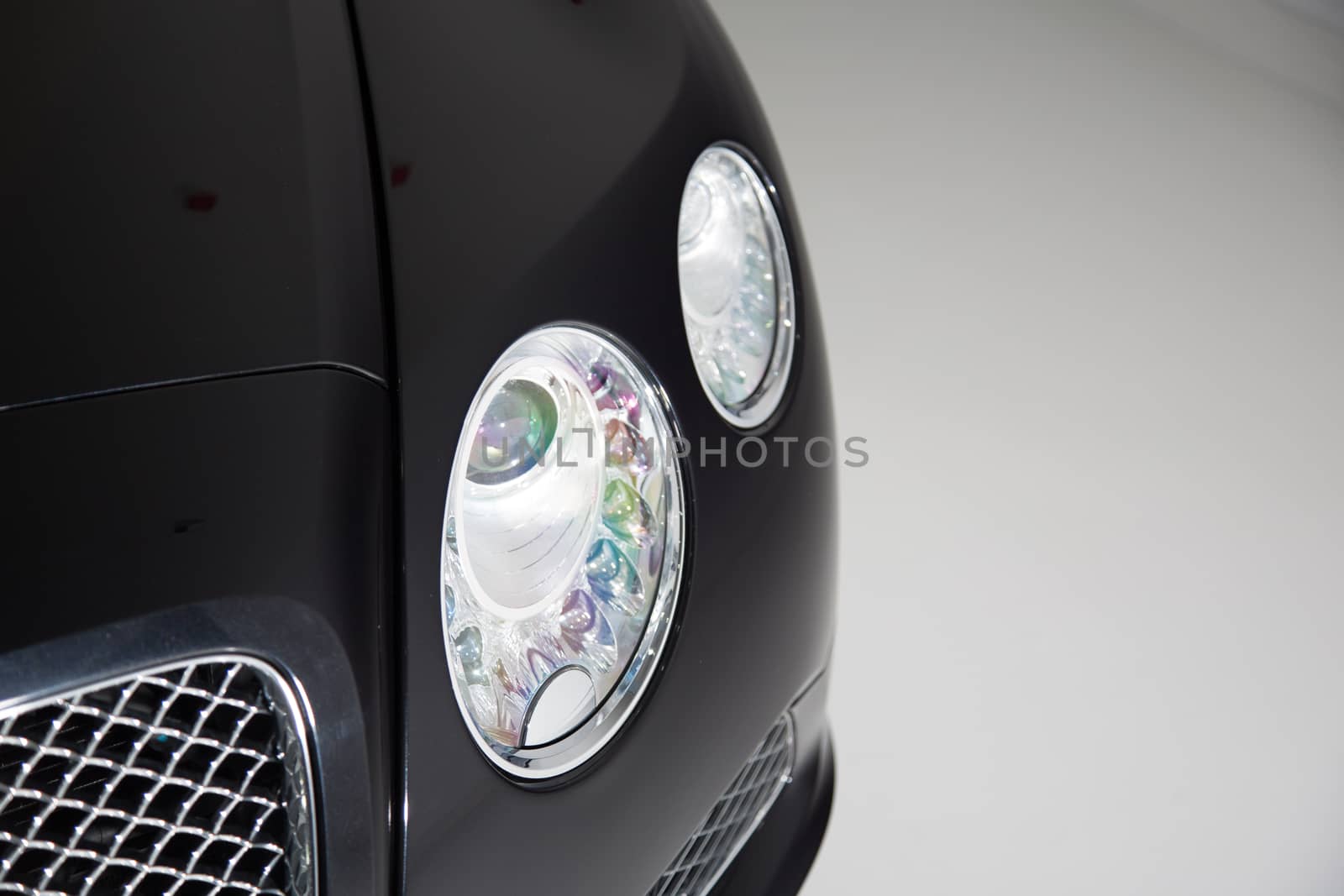Close up of car headlight by camerarules
