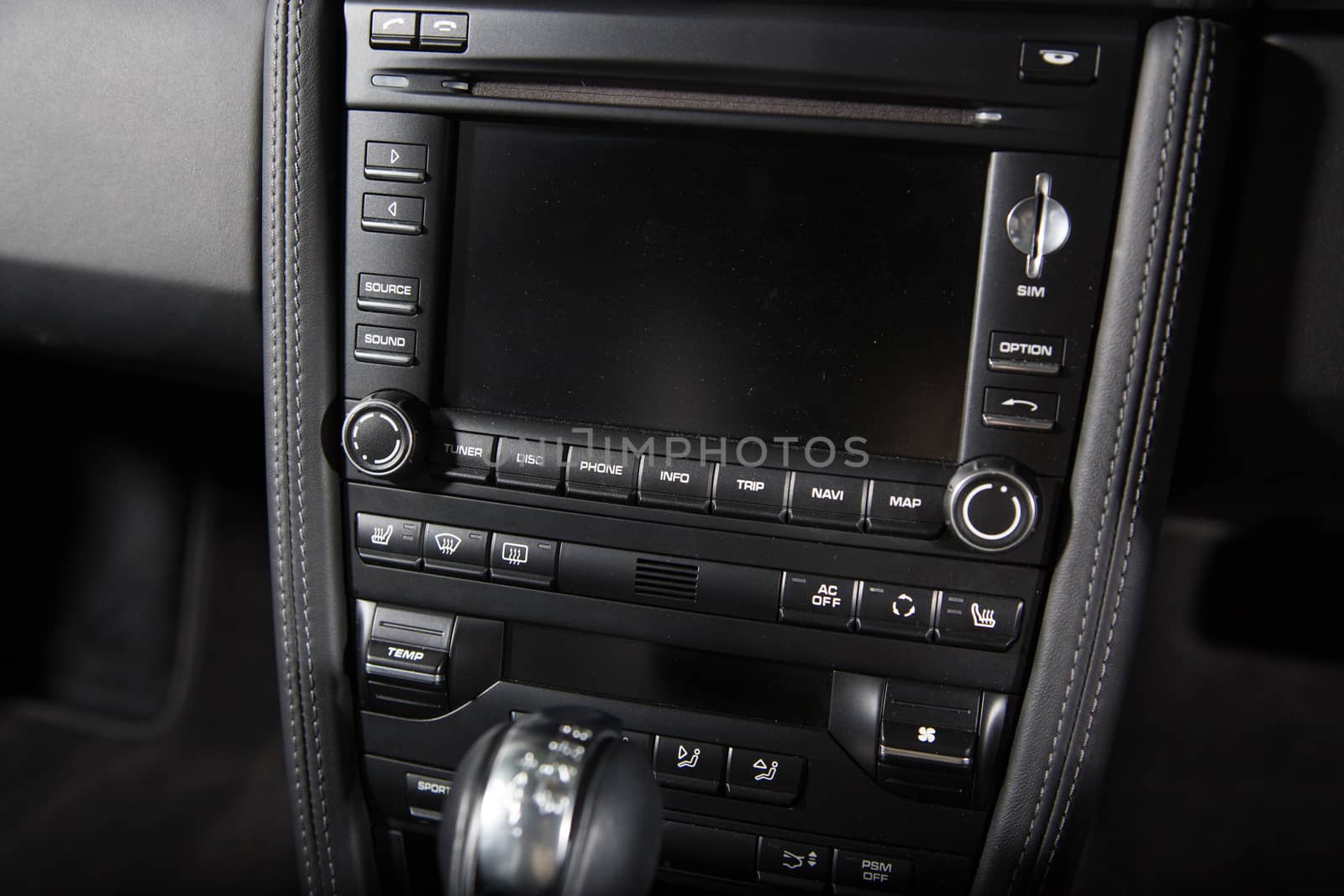 Media screen in car interior by camerarules