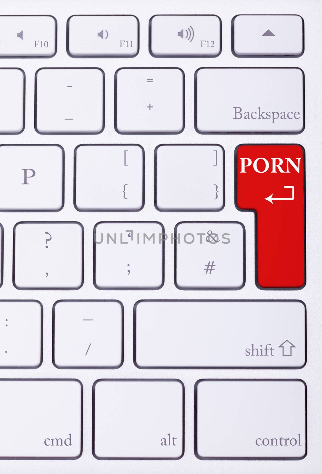 Porn content acces in key shortcut on keyboard by DCStudio