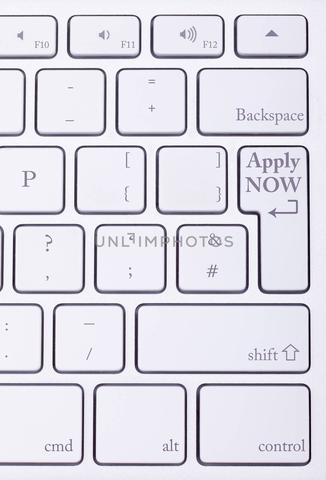 Apply now service written in key on keyboard by DCStudio