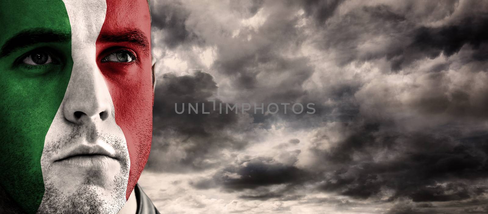 Composite image of italy rugby player by Wavebreakmedia