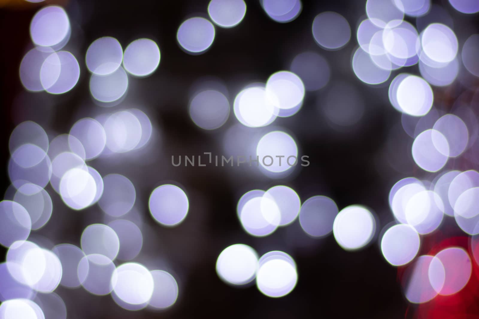 image of blurred night lights bokeh background