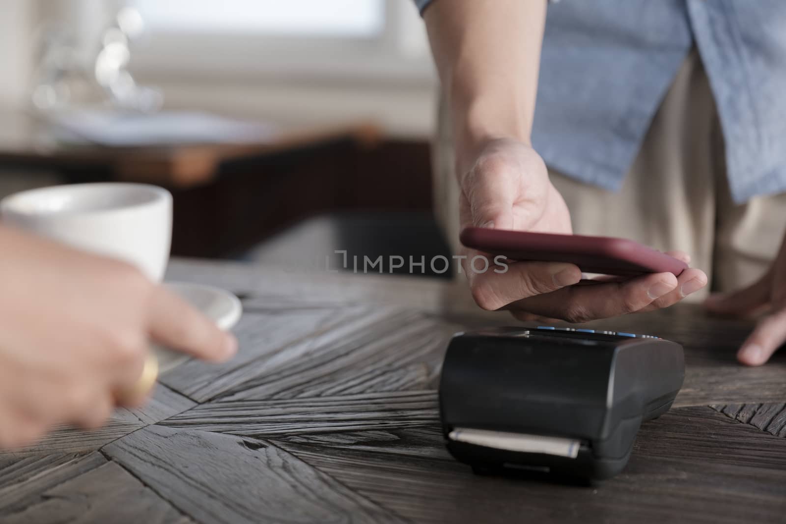 Paying bill through smartphone using NFC technology. by ijeab