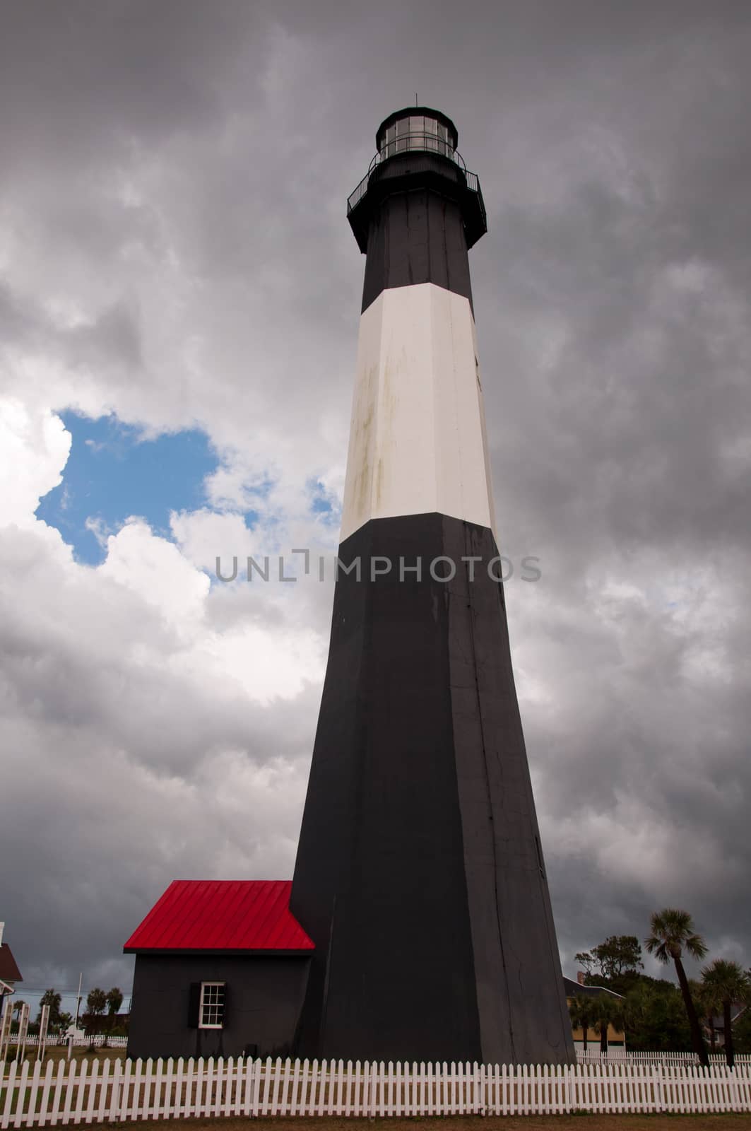 Tybee Island lighthouse at Tybee Island, Georgia.