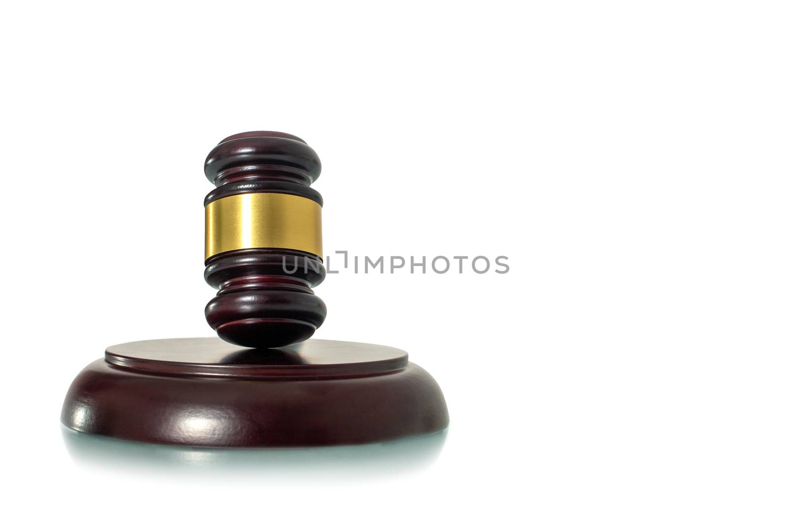 Justice concepts, Judge gavel isolated on white background