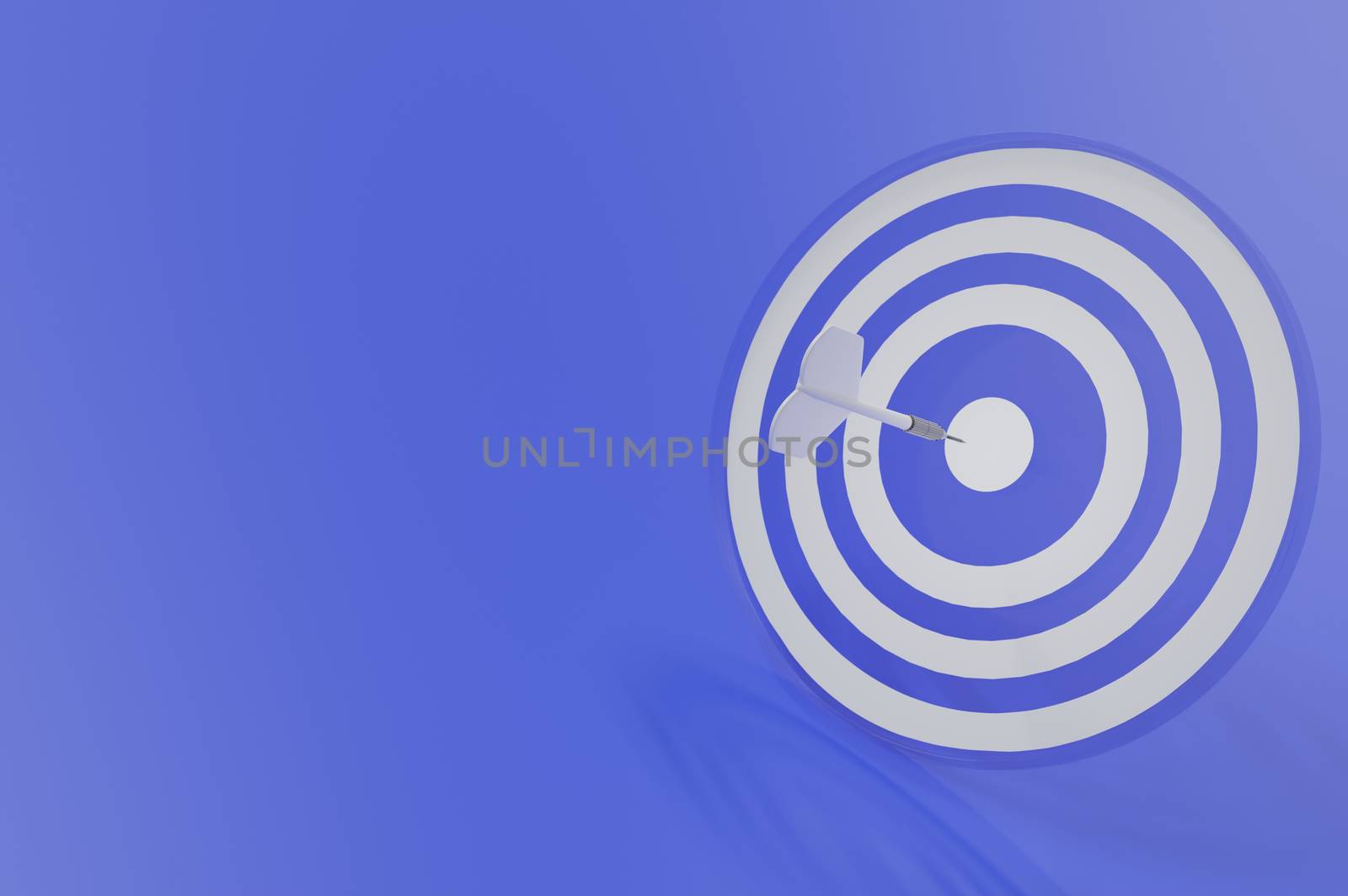 3d rendering image , Target with darts, Business Target Goal For Success Strategy Concept , 