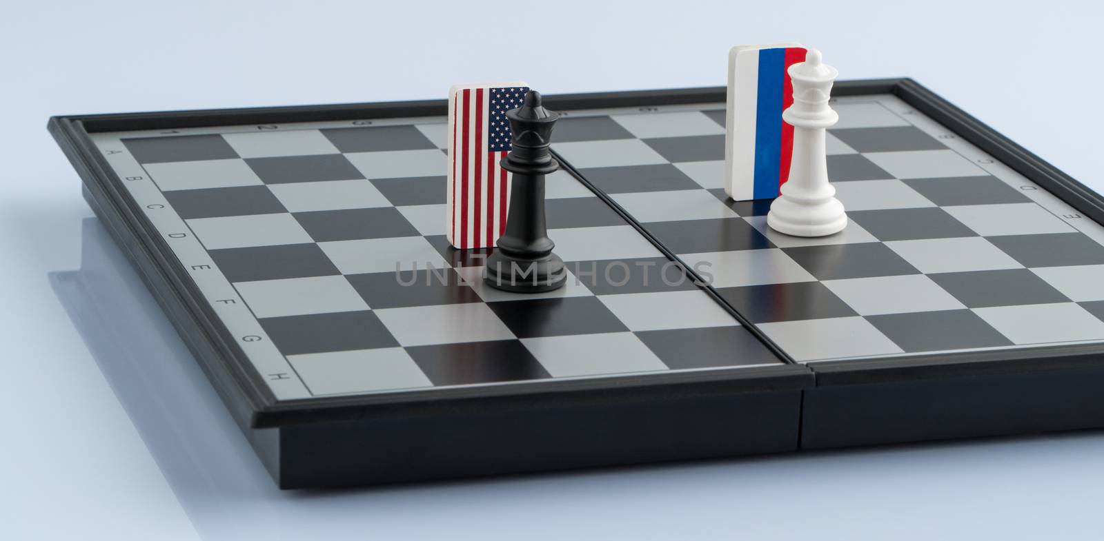 chessboard with flags of countries by A_Karim