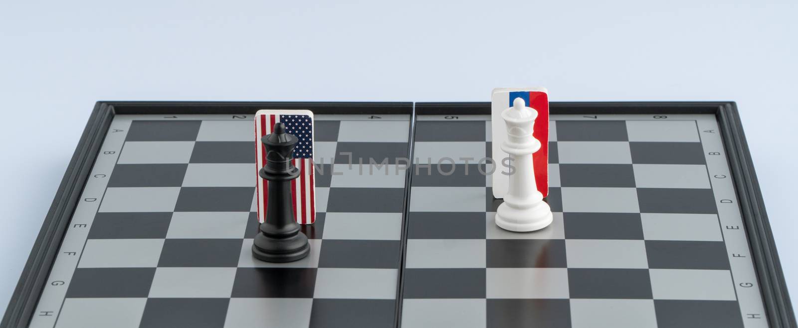 chessboard with flags of countries by A_Karim
