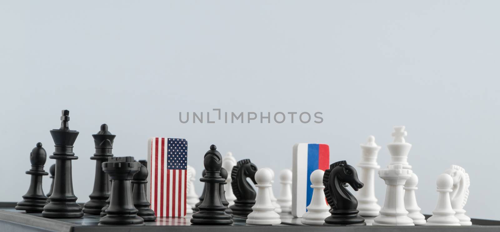 chessboard with flags of countries by A_Karim