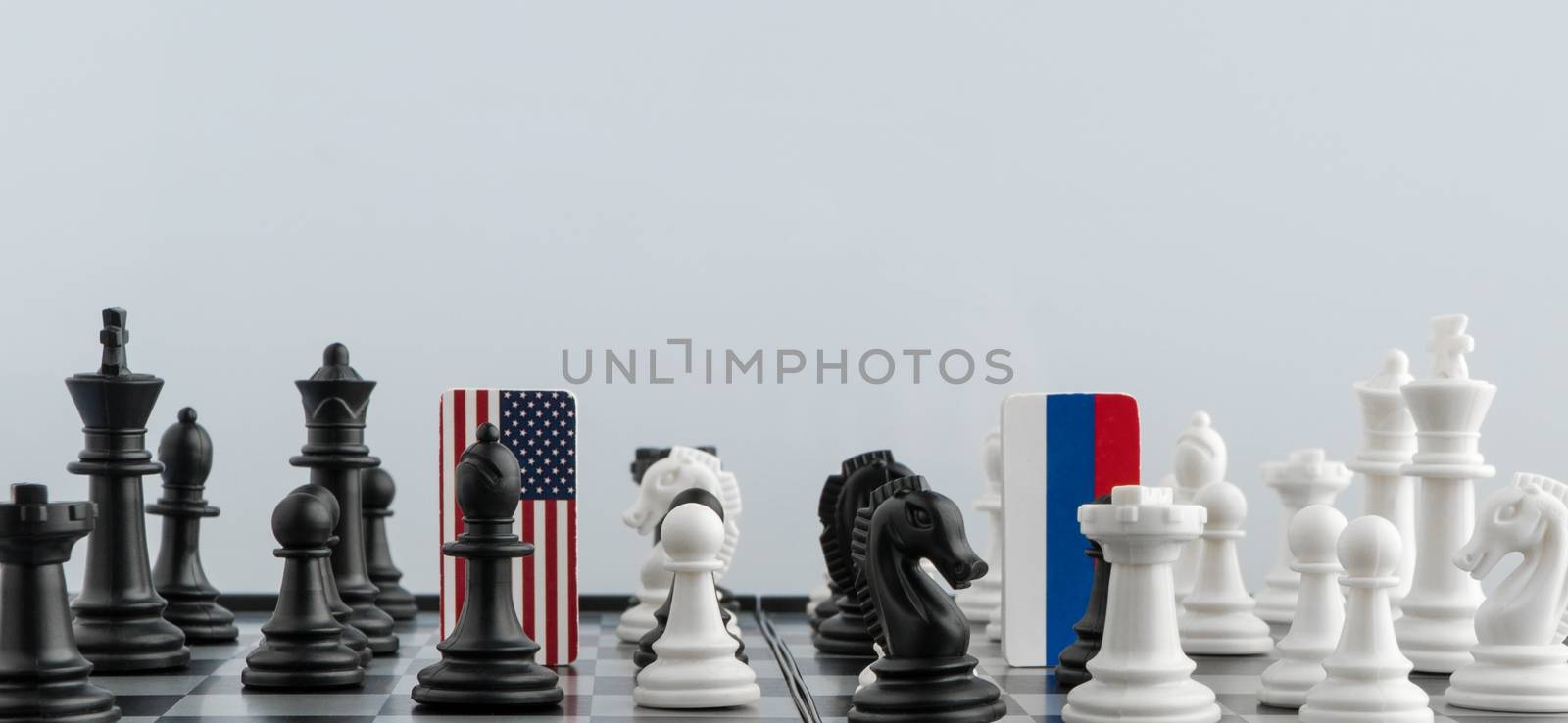 chessboard with flags of countries by A_Karim