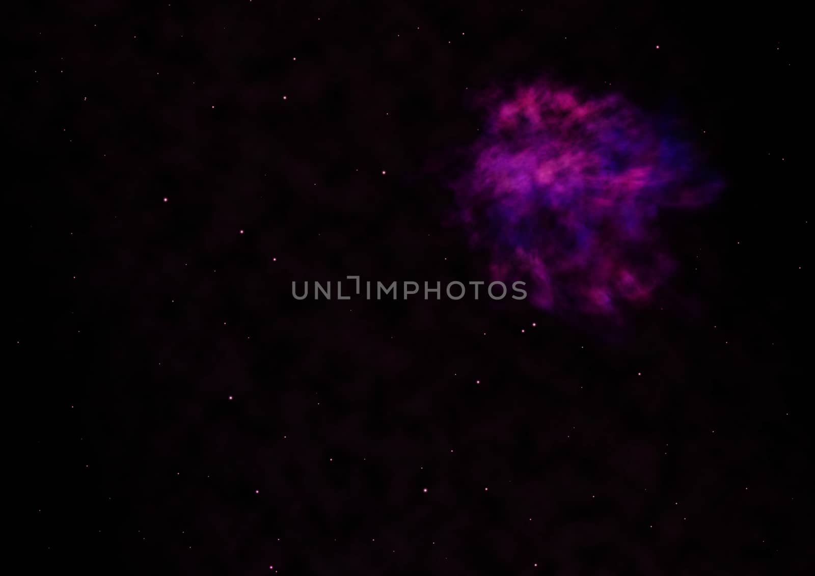 Star field and distant cold space nebula. "Elements of this image furnished by NASA".