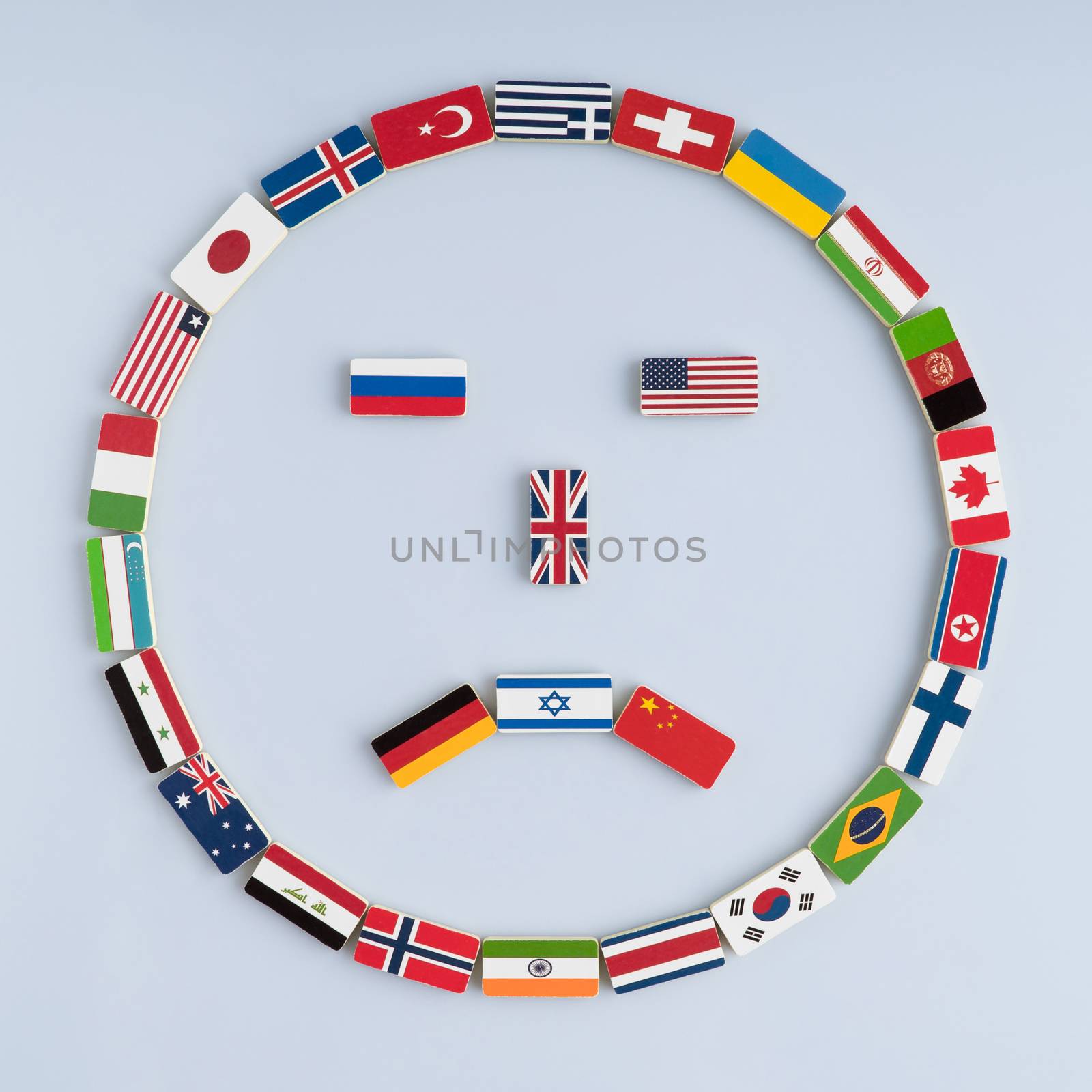 peace symbol from flags by A_Karim