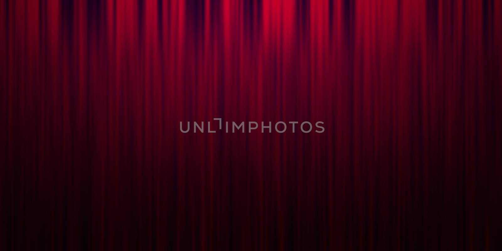 Red stage curtain background by Myimagine
