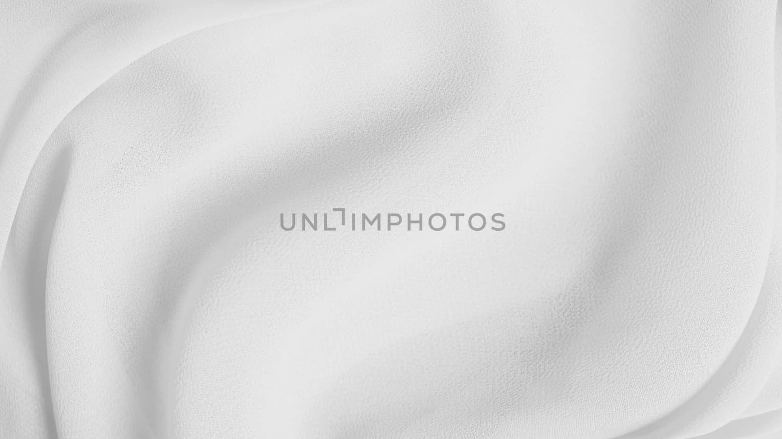 White fabric texture background with copy space