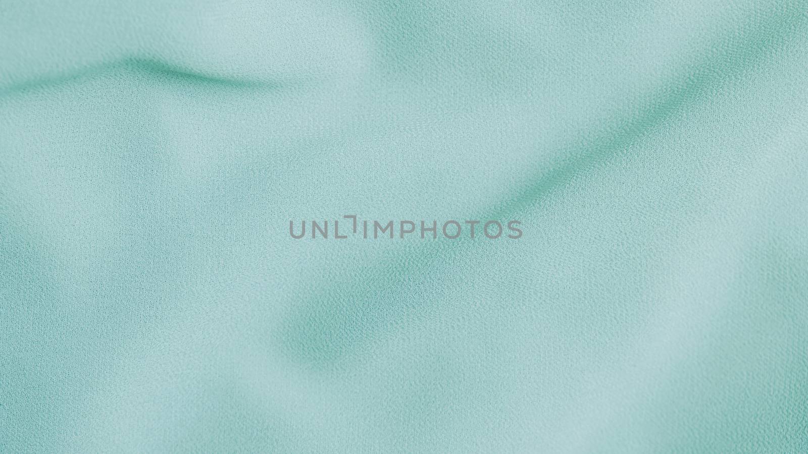 Green mint chiffon fabric texture background