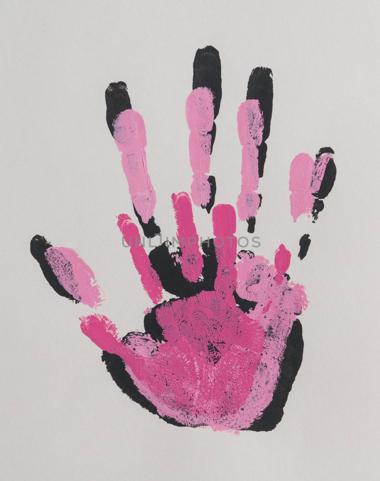 handprint on paper by A_Karim