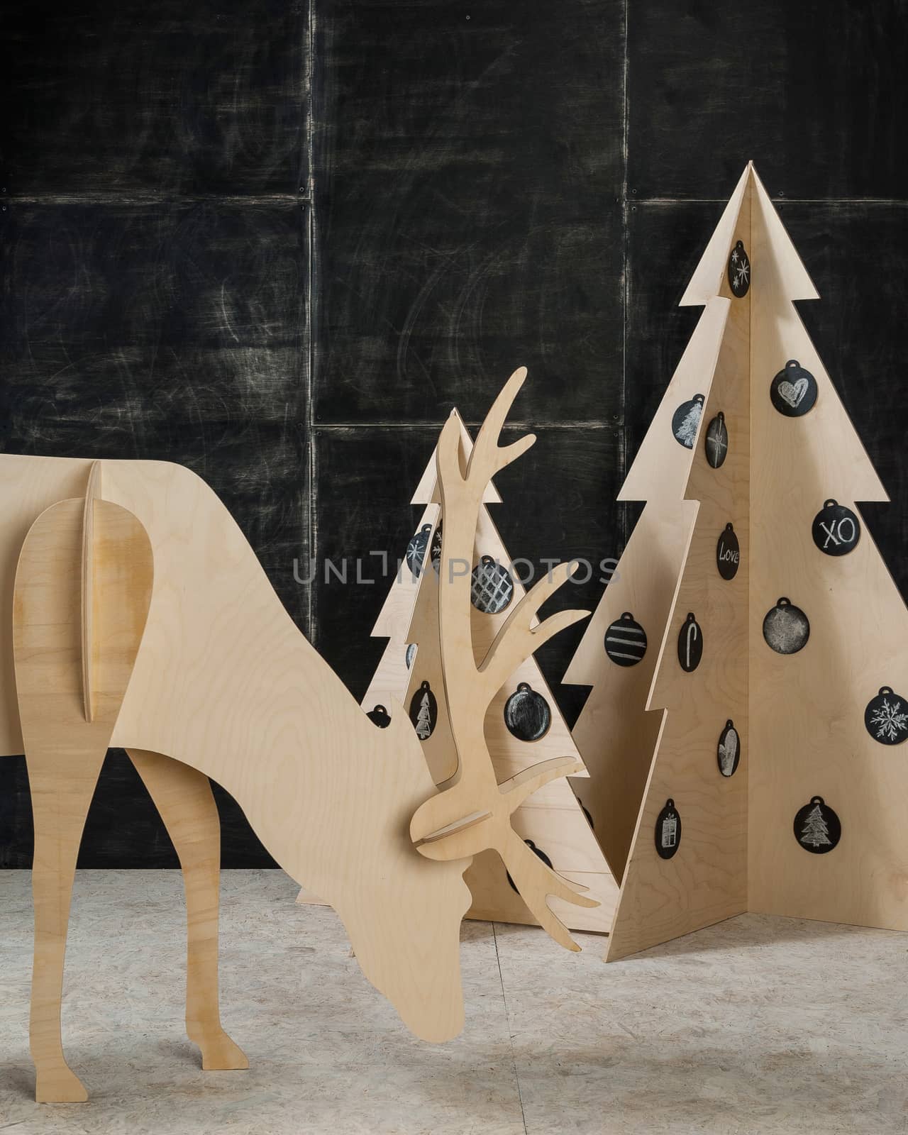 New Year decoration made of plywood by A_Karim