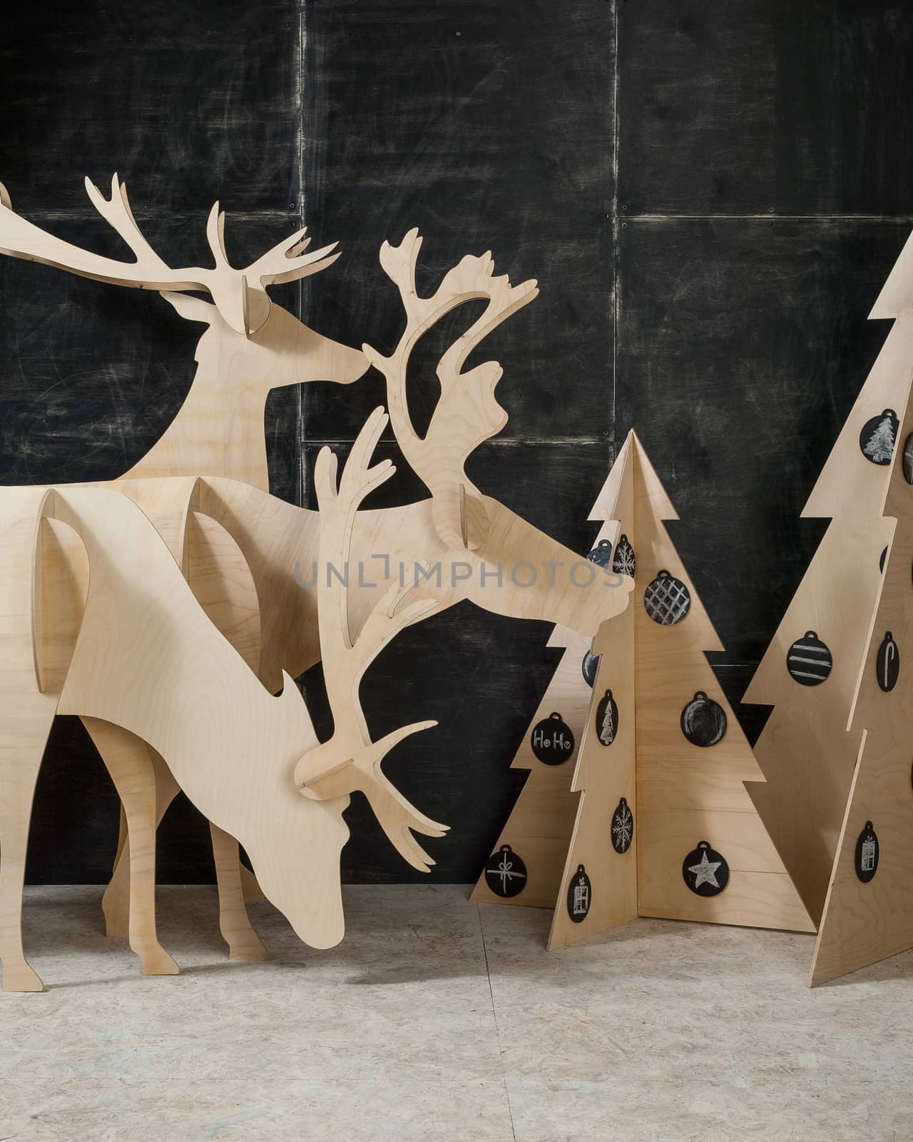 New Year decoration made of plywood by A_Karim