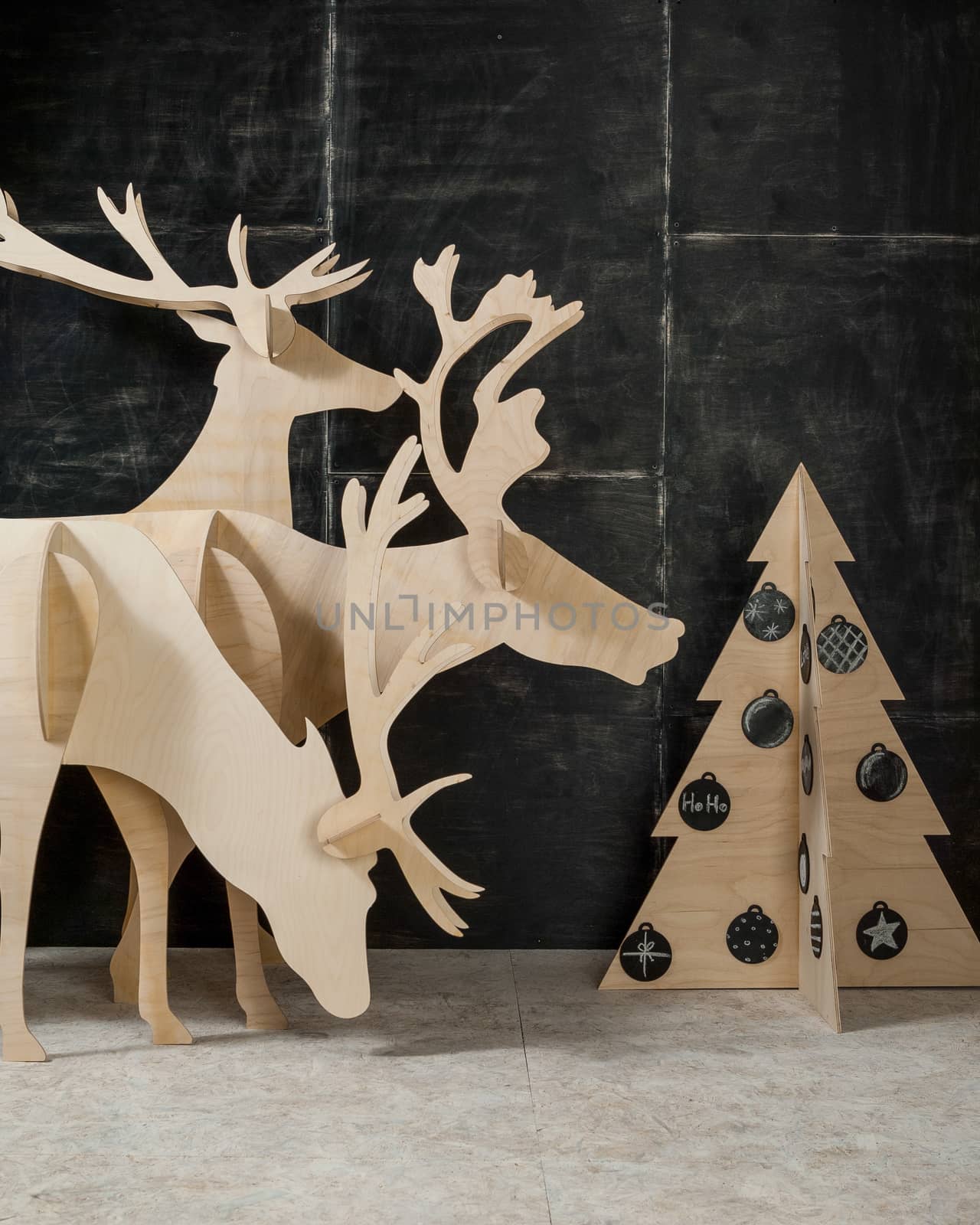 New Year decoration made of plywood by A_Karim