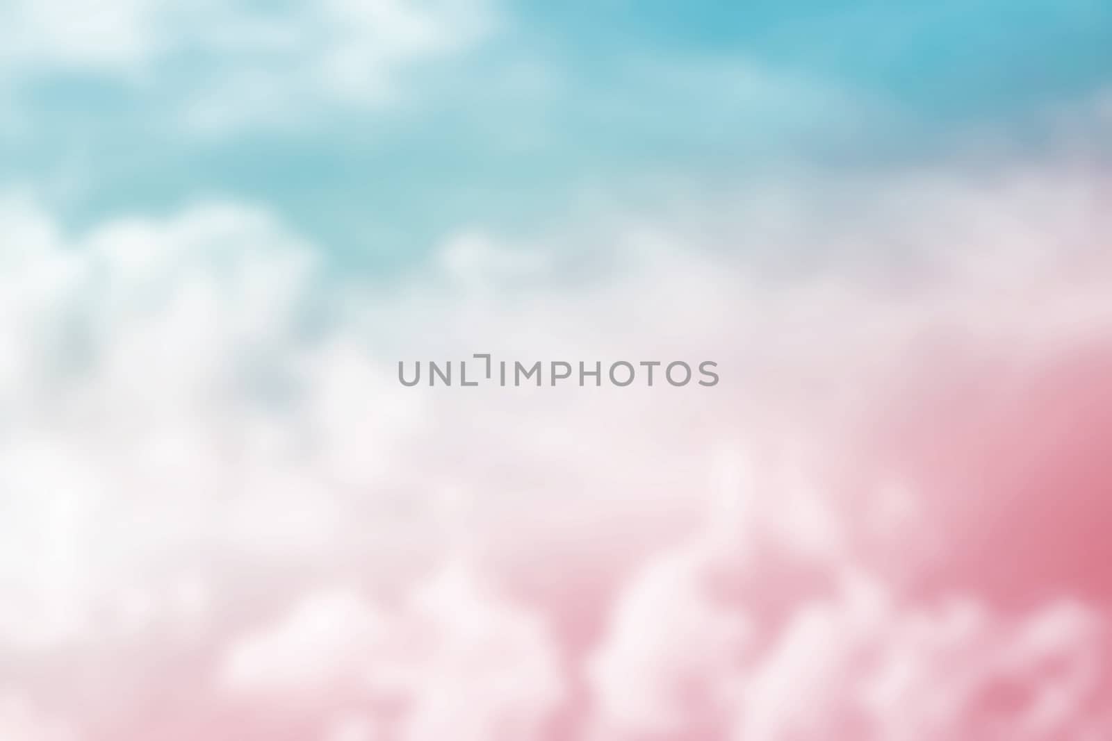Abstract blurred summer sky with cloud background