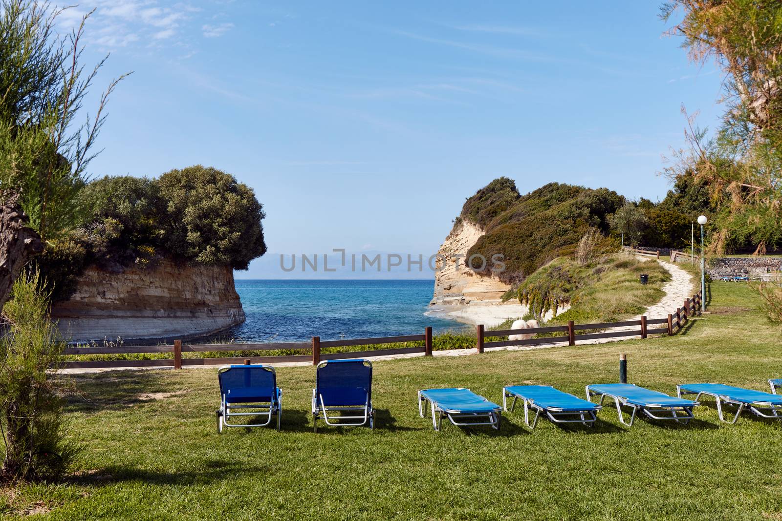 Sidari, Corfu, Greece. Rock formation of Canal D'Amour in Sidari by ArturNyk