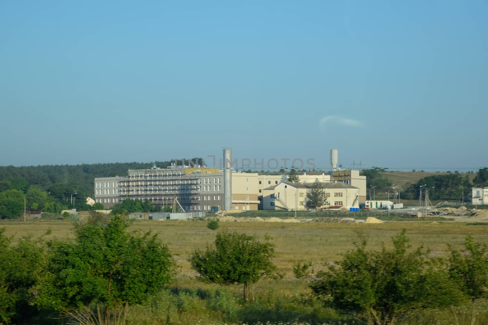 Balaklava Thermal Power Plant. power station. by fedoseevaolga