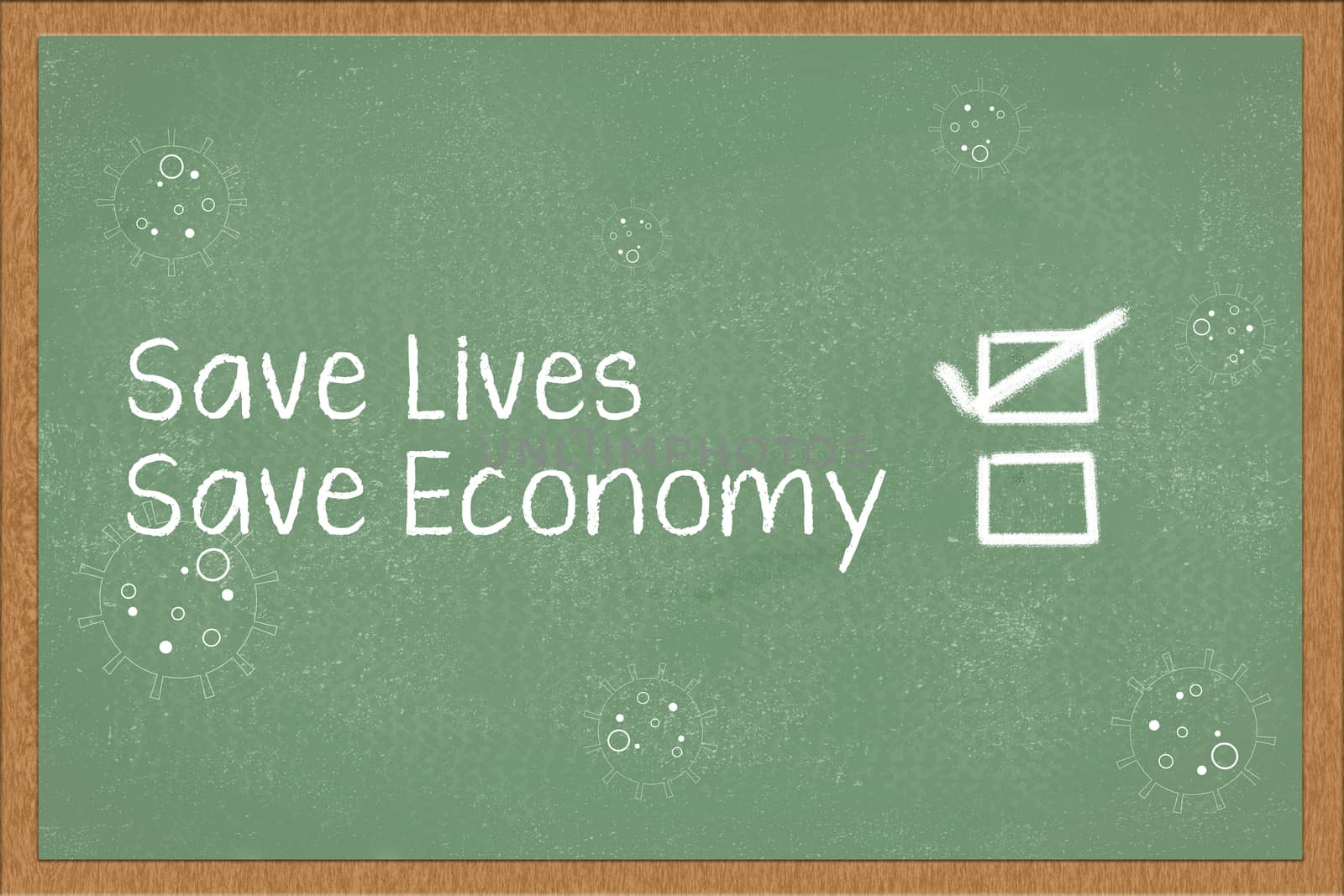 concept of Economy verses lives, choosing lives over economy during covid-19 or coronavirus outbreak or pandemic, by lakshmiprasad.maski@gmai.com