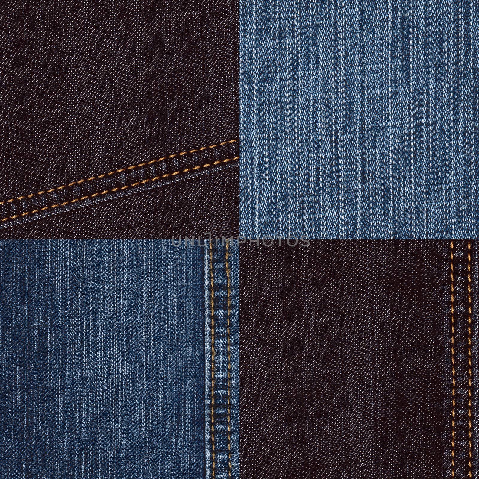 Denim texture set by day908