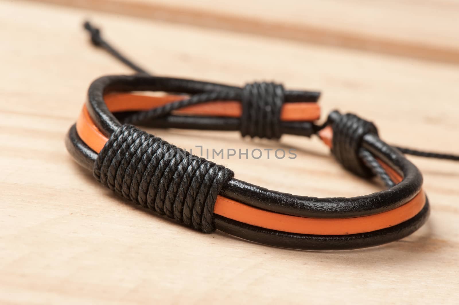 Close up bracelet for men, men accessories in casual style.