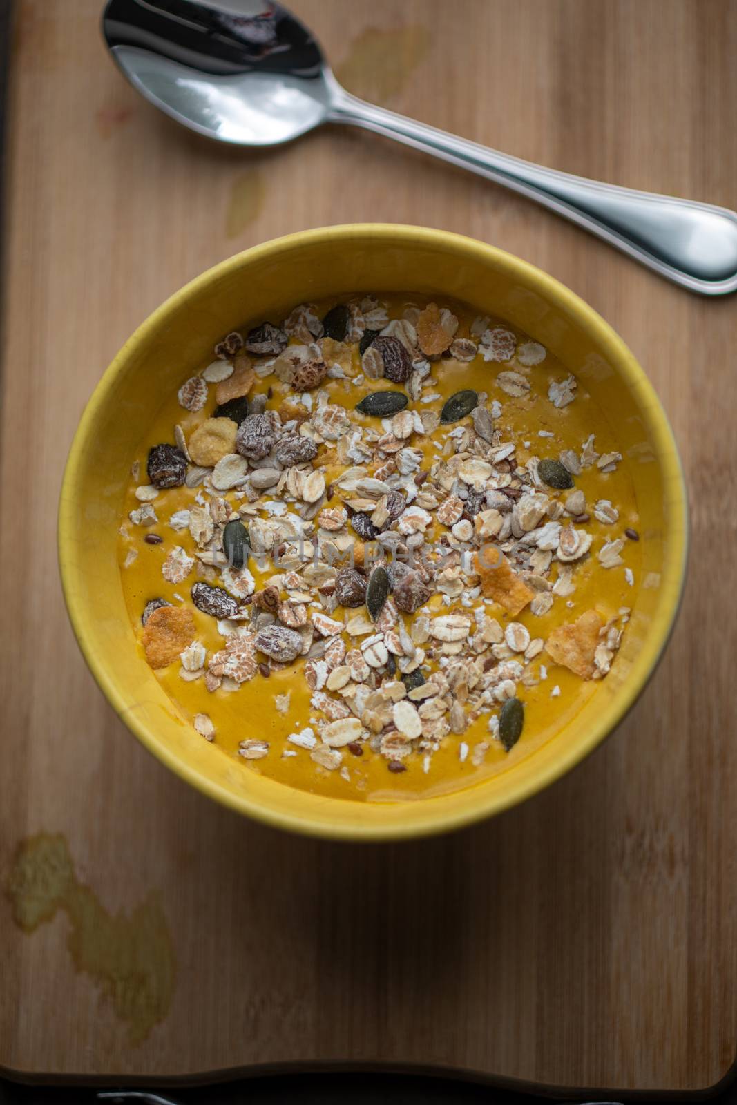 Pumpkin soup with musli by adamr