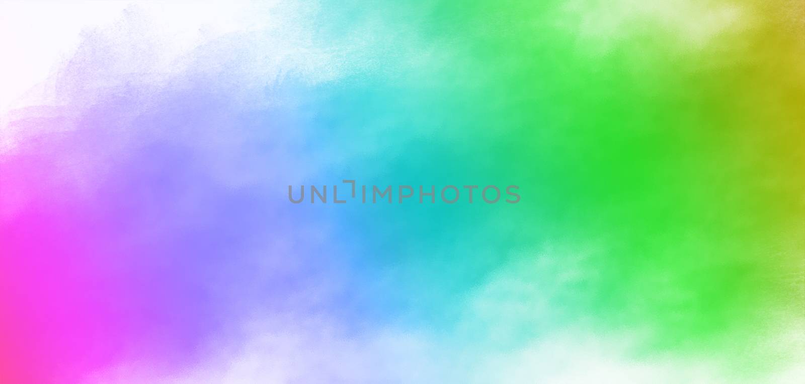Holi festival background design of colorful splashing with copy  by Myimagine