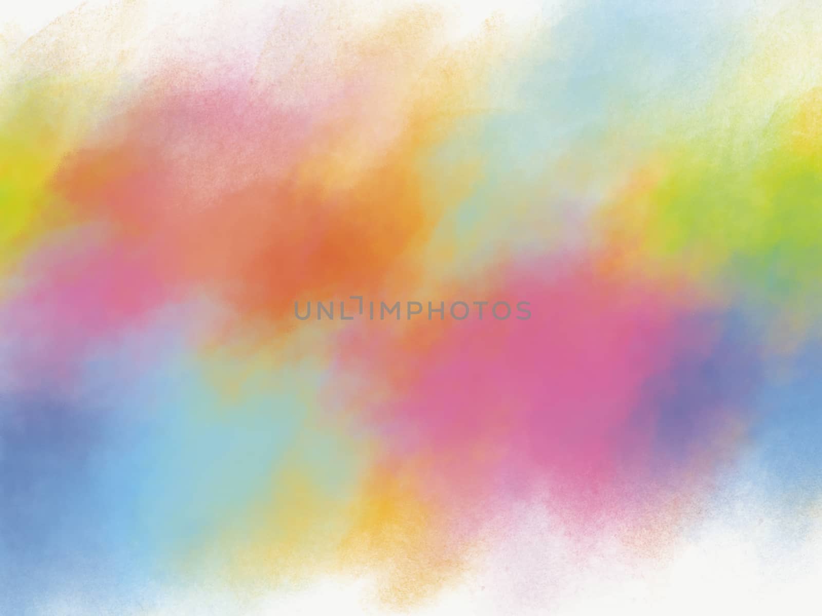 Holi festival background design of colorful splashing with copy  by Myimagine