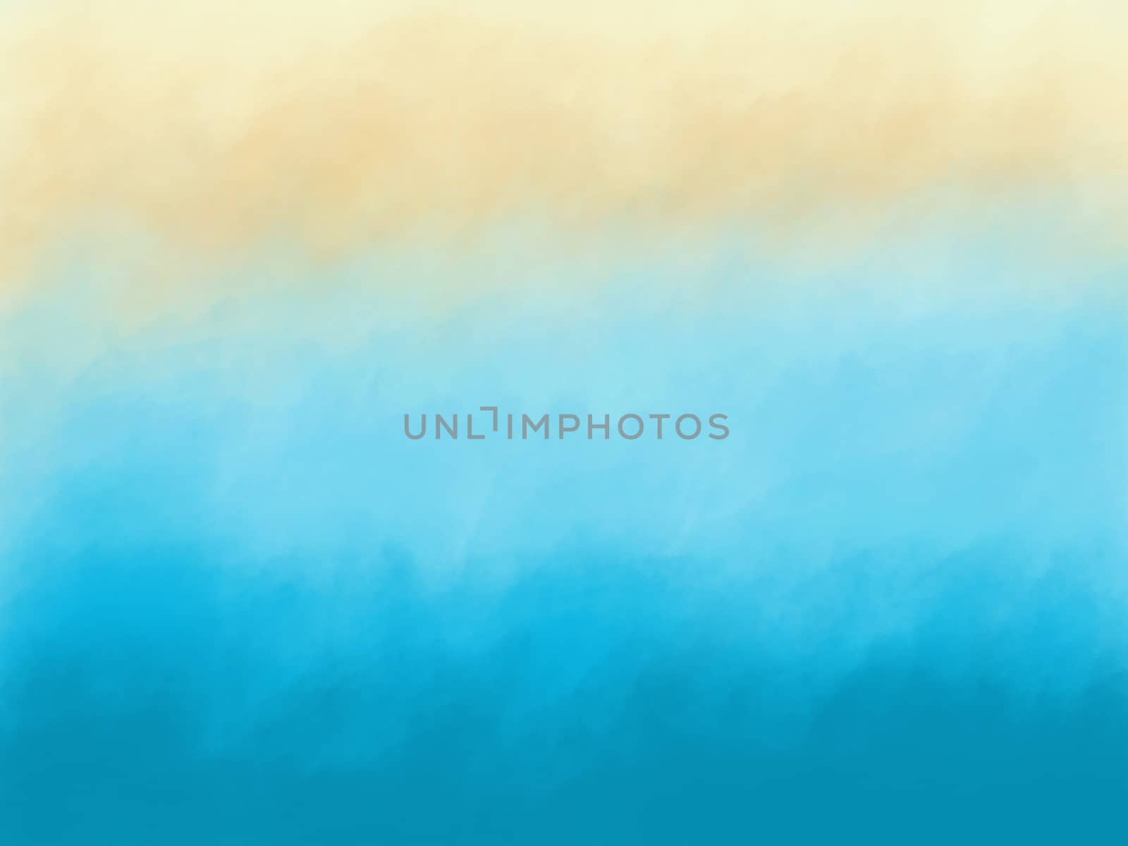 Abstract summer background design of watercolor brush strokes wi by Myimagine